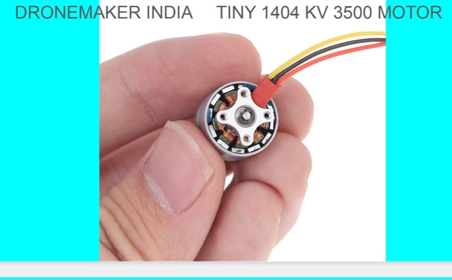 Cine Whoop Drone motor 1404 kv 3500
